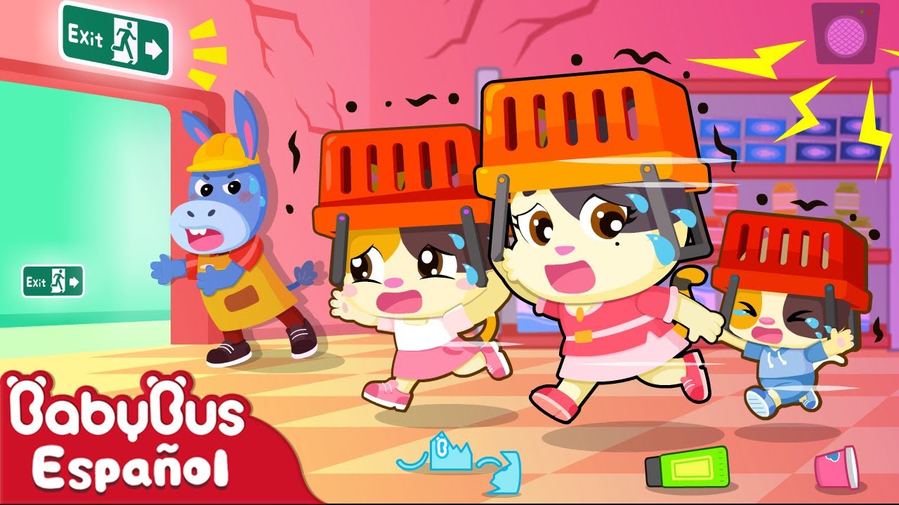 Un Terremoto en el Supermercado | Canciones Infantiles | Video Para Niños | BabyBus Español