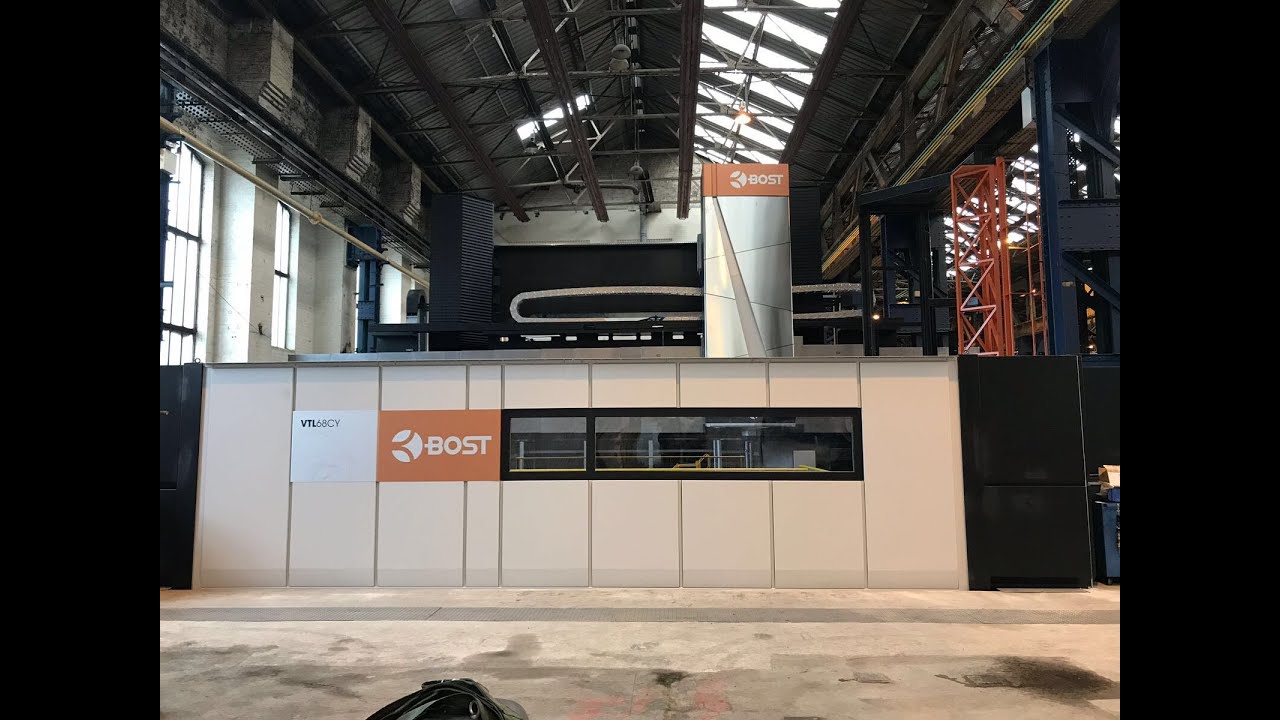 Bost VTL 68 CY 5000 working at Sheffield Forgemasters