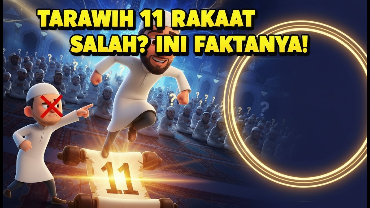 Debat Tarawih 11 vs 23 Rakaat: Ternyata Begini Asal-Usulnya... #ramadhan2026 #tarawih #muhammadiyah