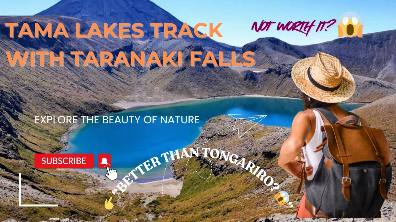 Is Tama Lakes NZ’s Best Day Hike? 🌋💦 Even Better Than Tongariro Crossing!