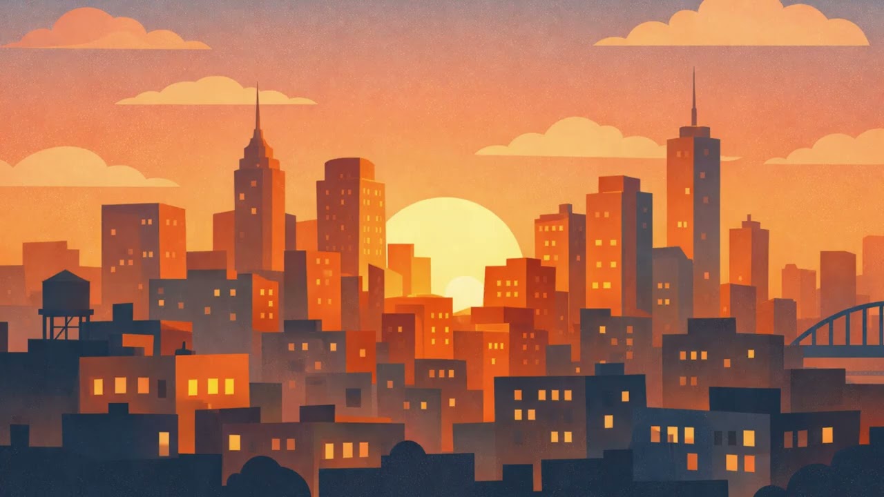Golden Hour District 🌇, A smooth vocal jazzhop soundtrack for the golden hour of the city.