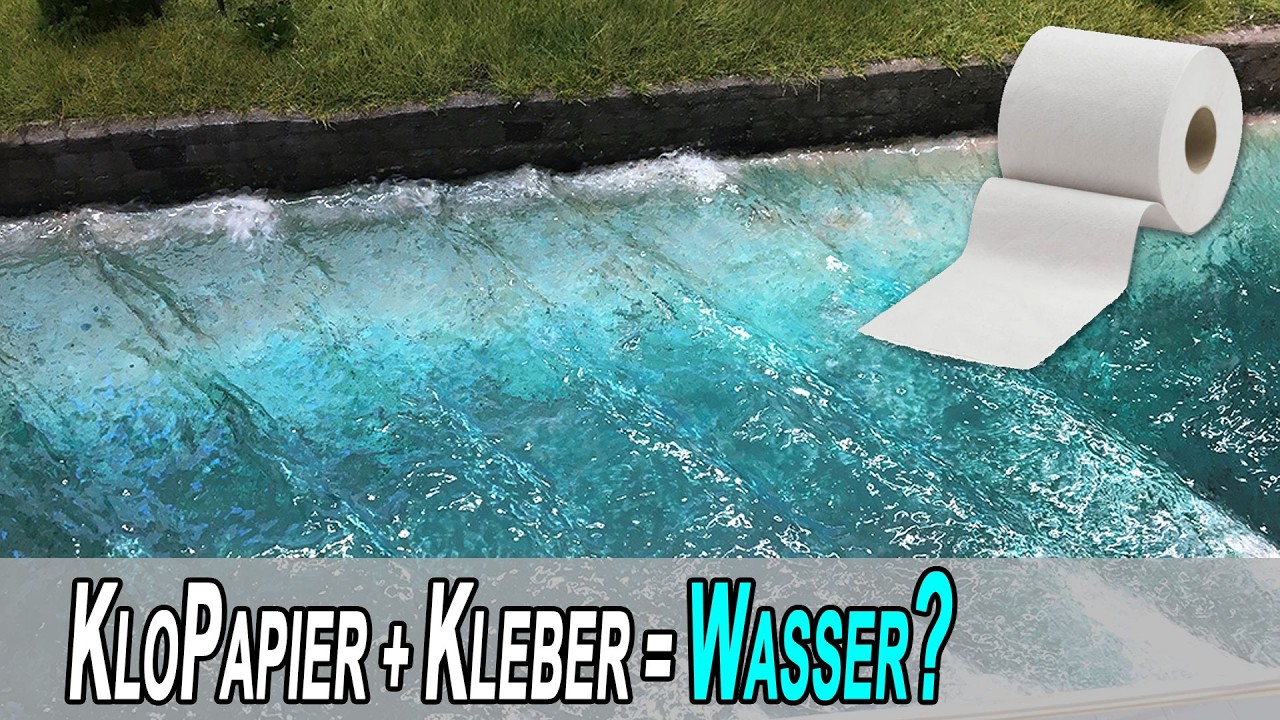 Realistisches Meer- und Seewasser leicht & Kostengünstig basteln
