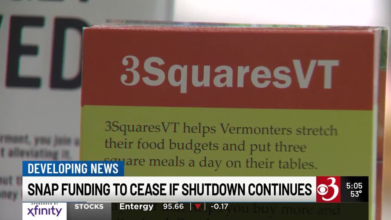 Federal shutdown could stop Vermont food stamp benefits by November 1