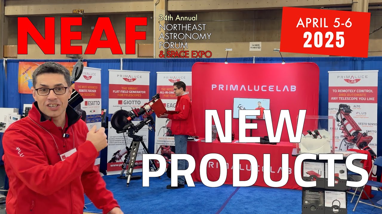 We showed these new products at NEAF 2025 &ndash; Telescopes, astrophotography and more!