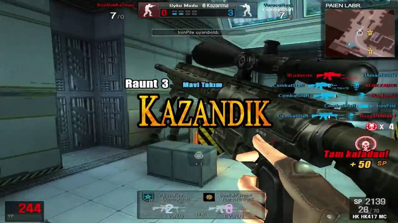 CombatStaR Basit TeamKill #15 - Wolfteam