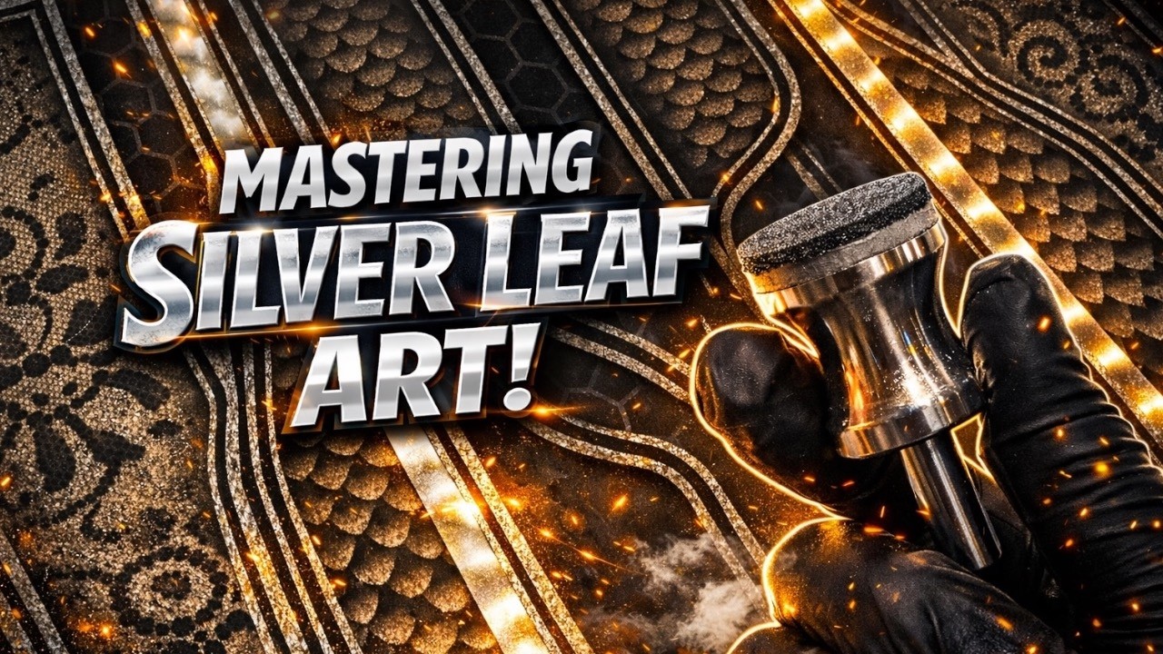 Этот олдскульный металлический трюк выглядит просто потрясающе под лаком.