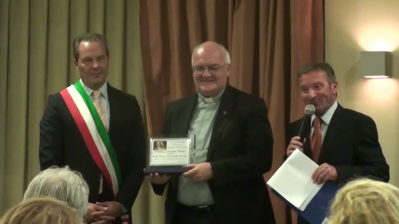 Premio Borgia all'Arcivescovo  Gian Carlo Perego settembre 2015