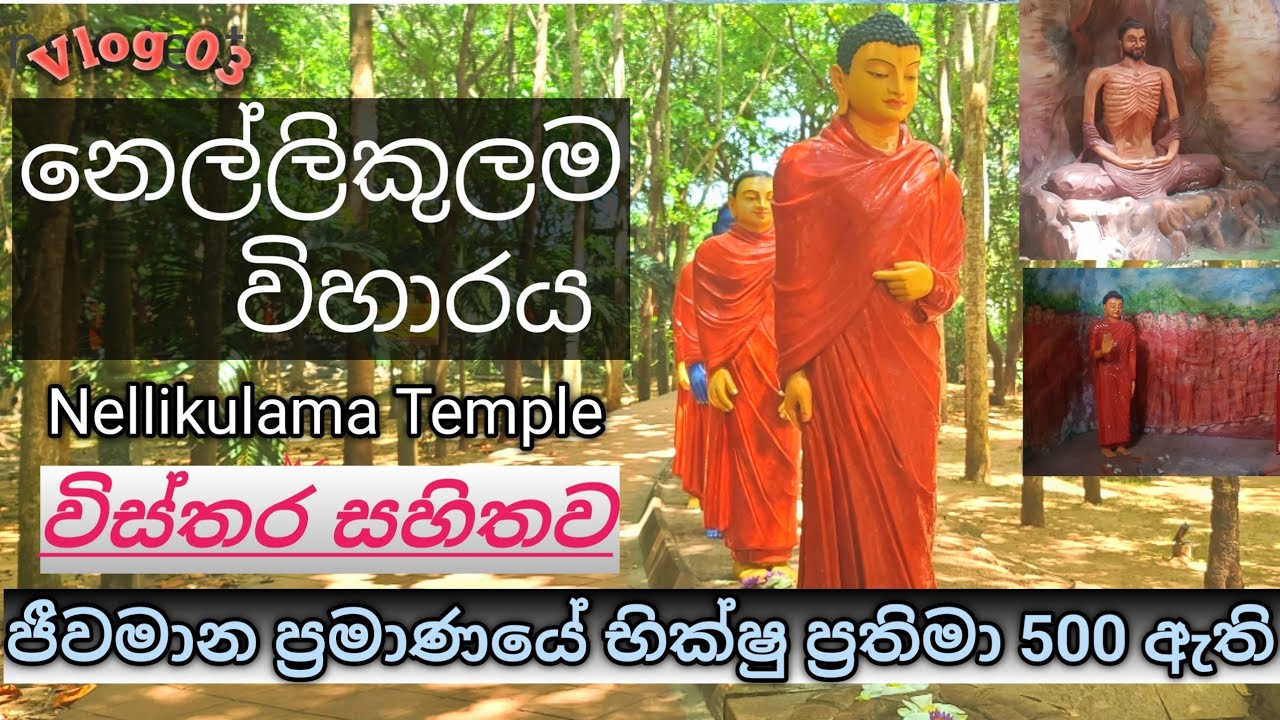 Nellikulama Temple Anuradhapura | නෙල්ලිකුලම විහාරය මේ තරම් ලස්සනද?| Travel Vlog [Amazing Places 4k]