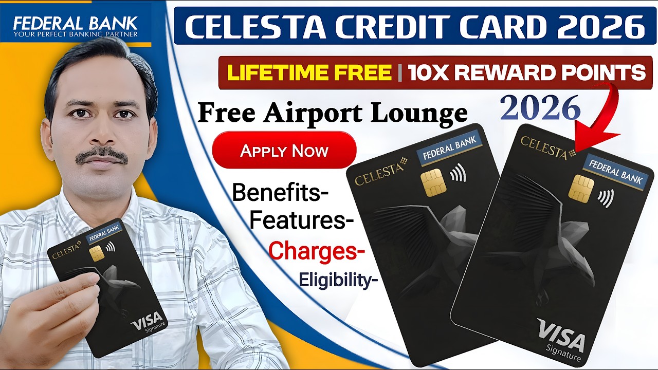 Federal Bank Celesta Credit Card Review 2026 💳 | Lifetime Free & Lounge Access!