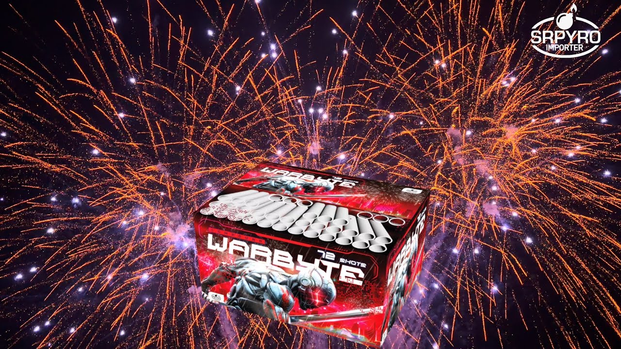 NOWOŚĆ 2026❗️ SRPYRO WARBYTE | F2 S5529 | 72 SHOTS - 30MM 💥🎇