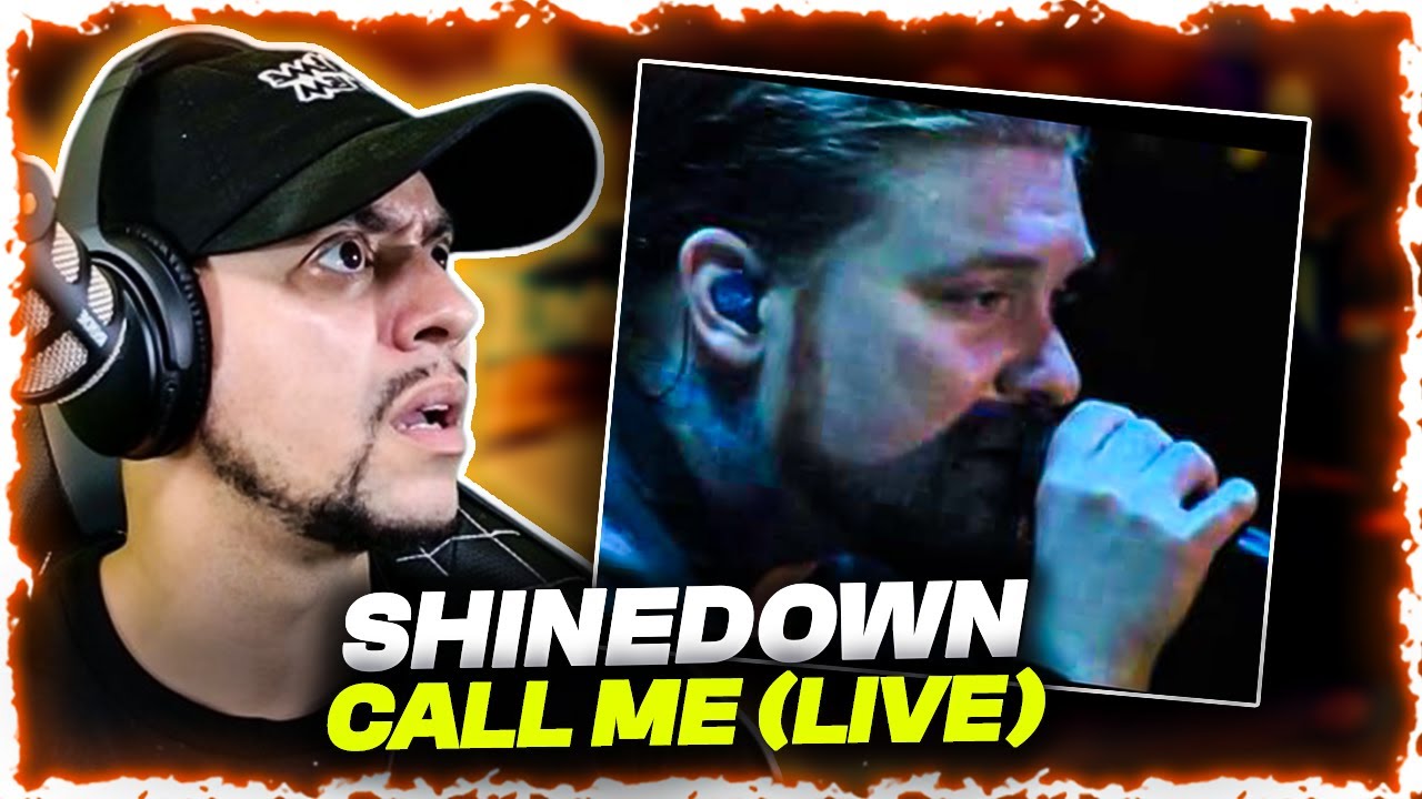 DUDE SOUND AMAZINGLY AMAZING LIVE!!!! Shinedown - Call Me LIVE (REACTION)
