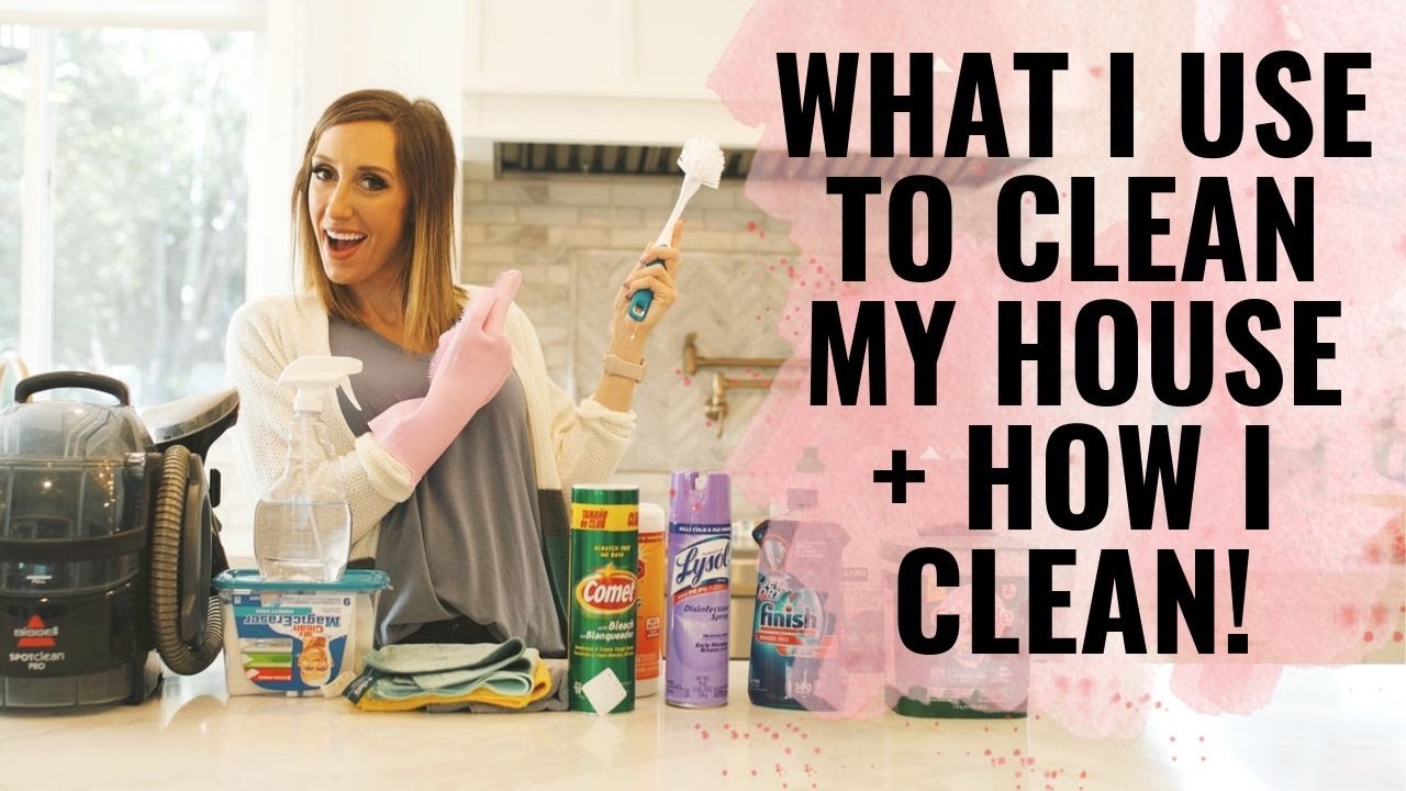 How I Clean My House + What I Use! | Cleaning hacks!