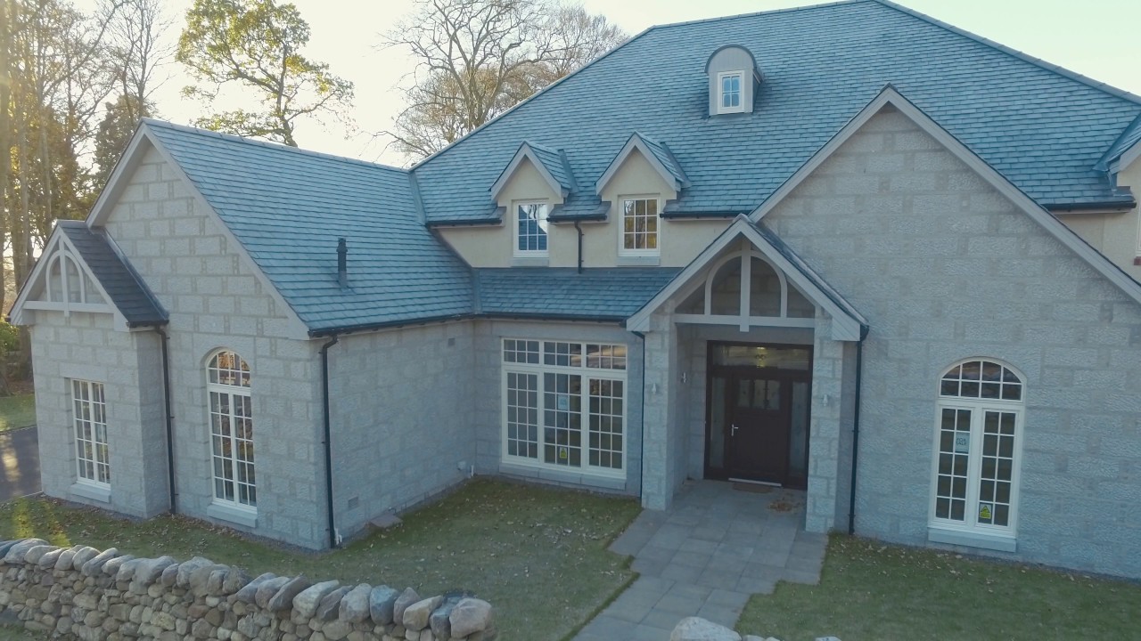 Drone Property Marketing Video - Culter House Road, Aberdeen