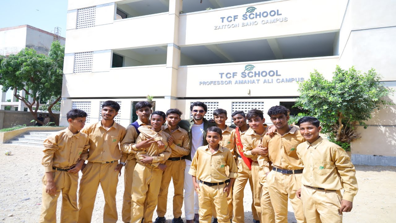 Ahad Raza Mir Joins TCF-UK for Education