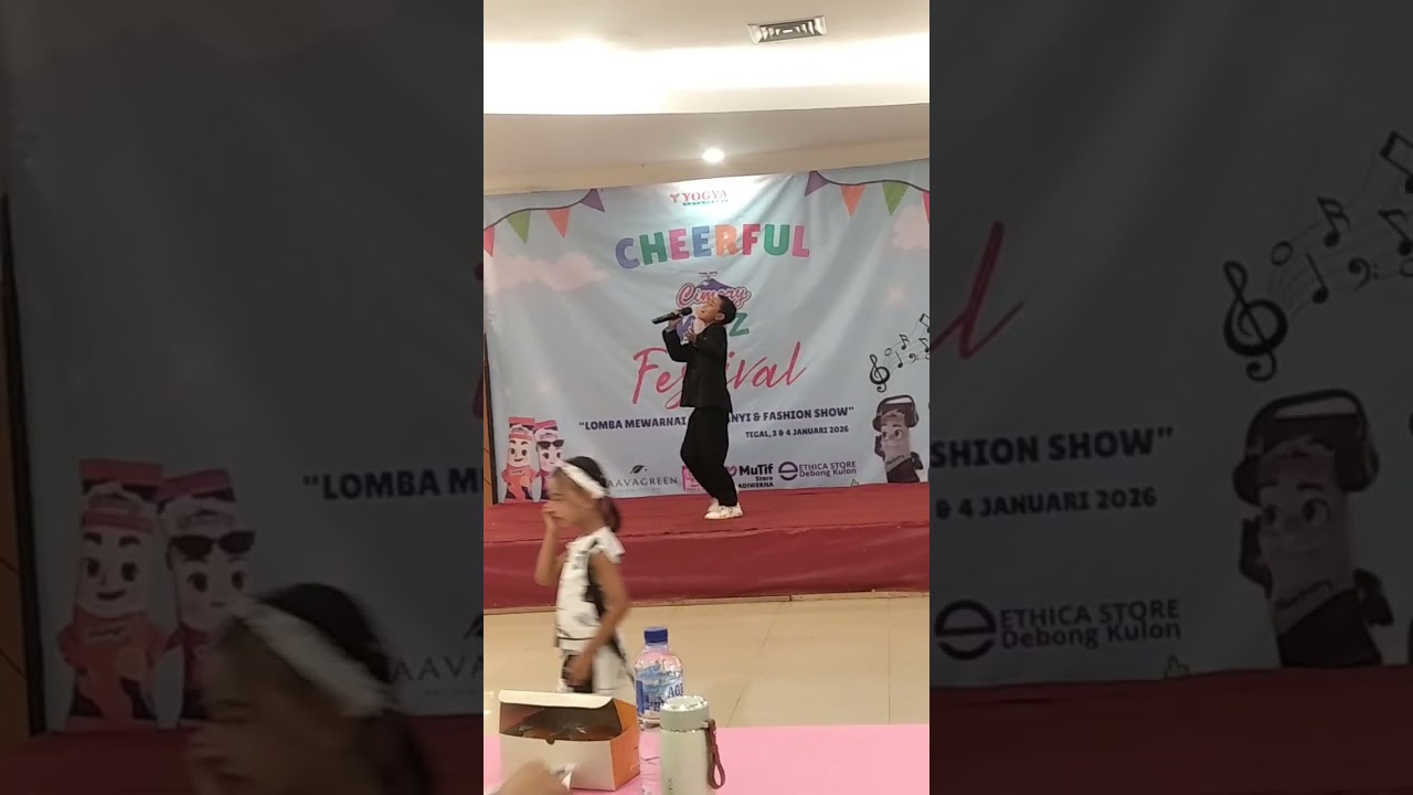 Kau rumahku ( Cover by Restu di lomba Cheerful Cimory Kids Festival) 