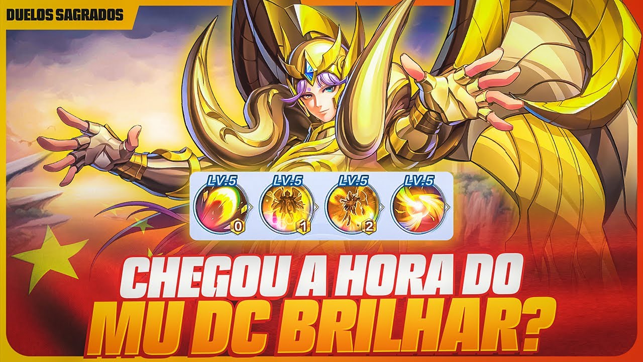 ♈🌟 MAIS ESCUDOS, CONTROLE, DANO VERDADEIRO E MUITA RESISTÊNCIA - MU DIVINO CR NOS SAGRADOS CHINA 🌟♈