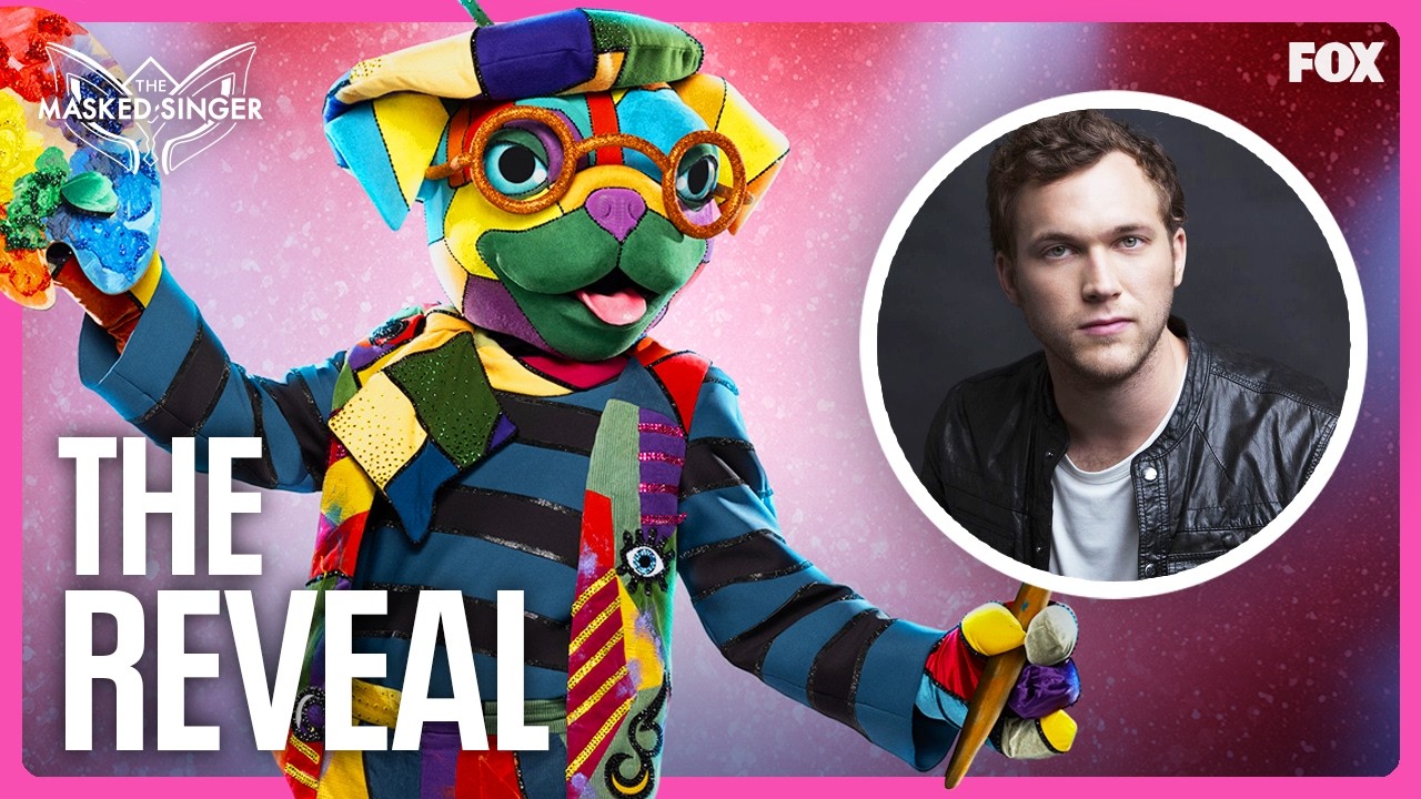 The Reveal: Phillip Phillips is Pugcasso | Season 14 | The Masked Singer