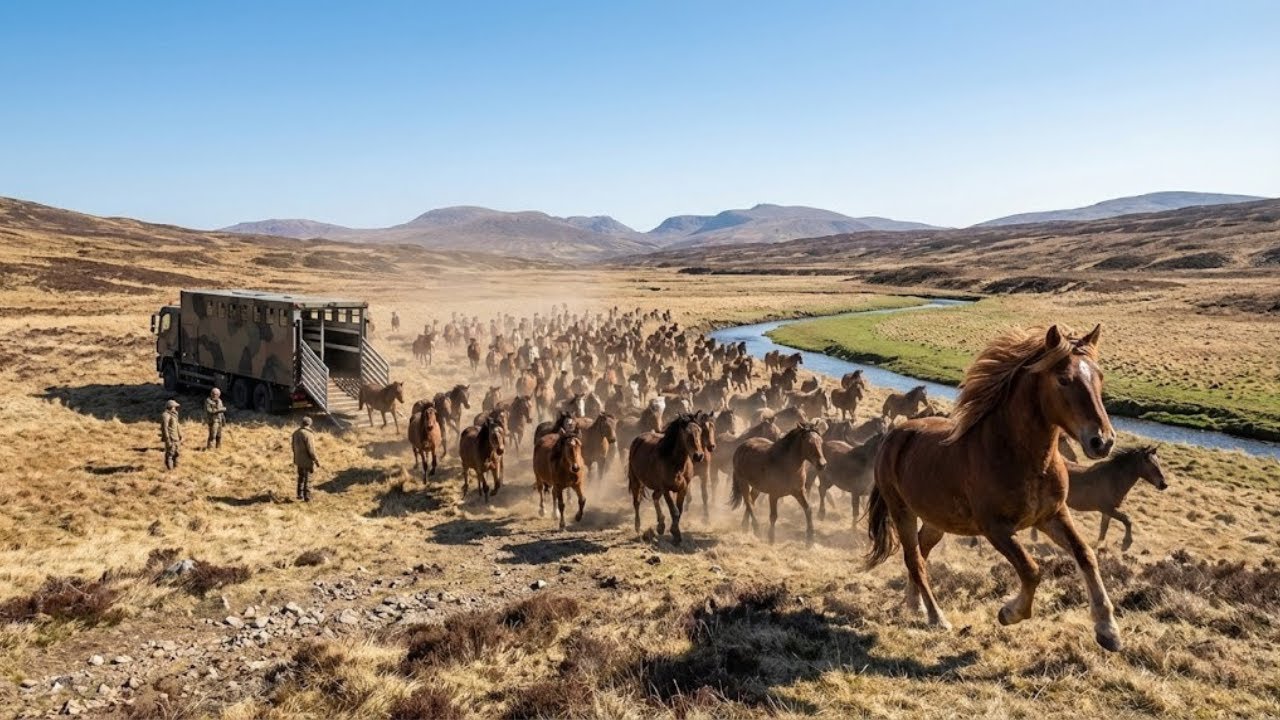 O Reino Unido Reintroduziu Cavalos Selvagens nas Terras Altas... O que Veio Depois É Inacreditável