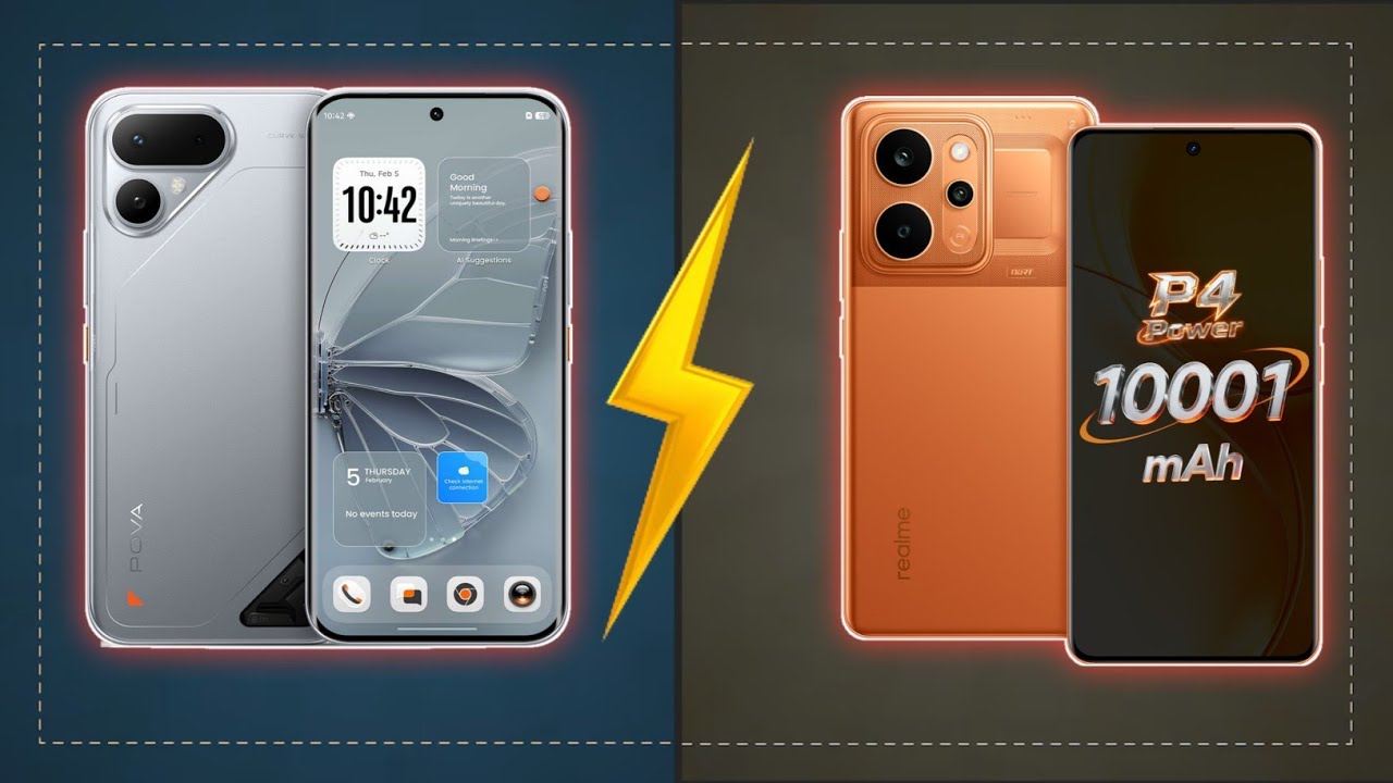 Full Comparison : Tecno Pova Curve 2 Vs Realme P4 Power 