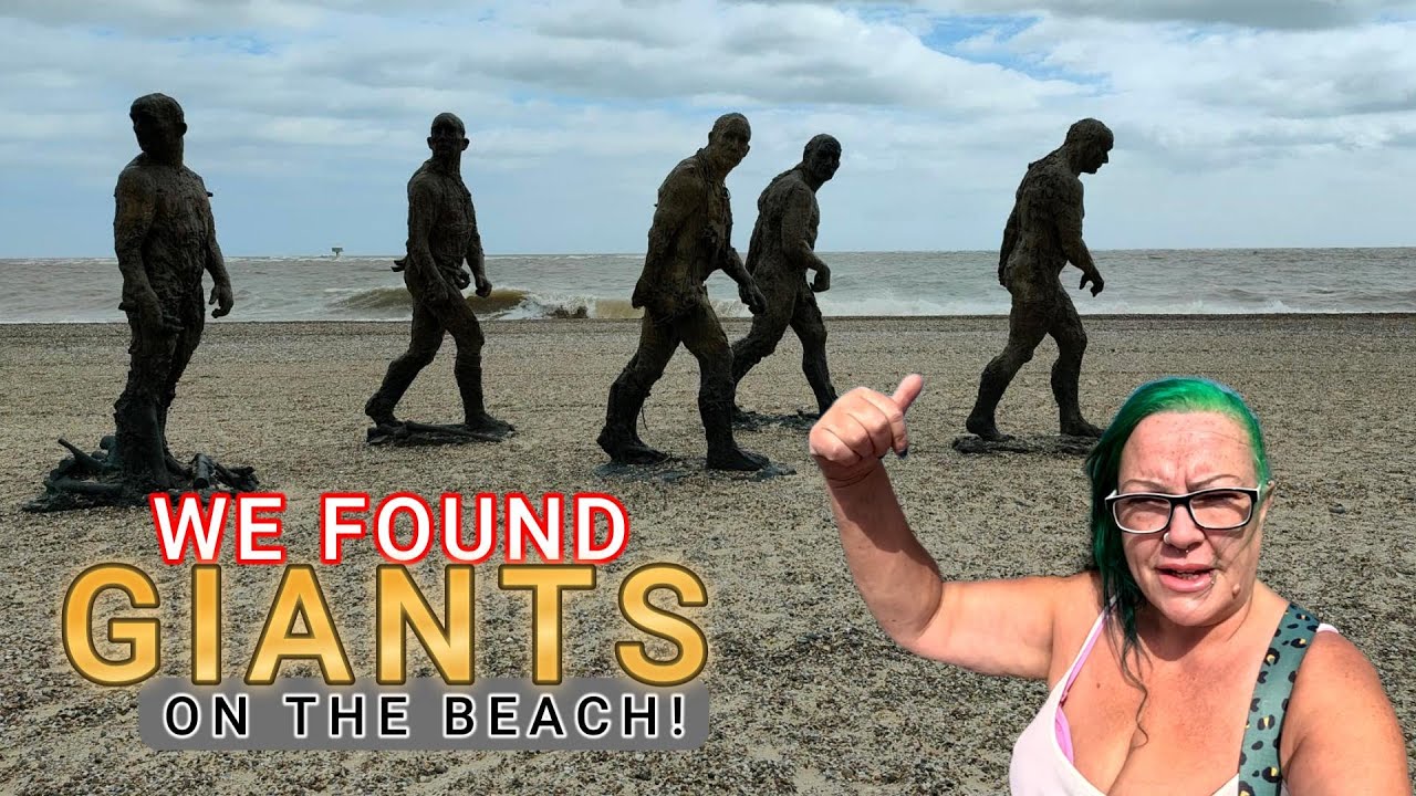Norfolk Road Trip, We Found Giants On The Beach!