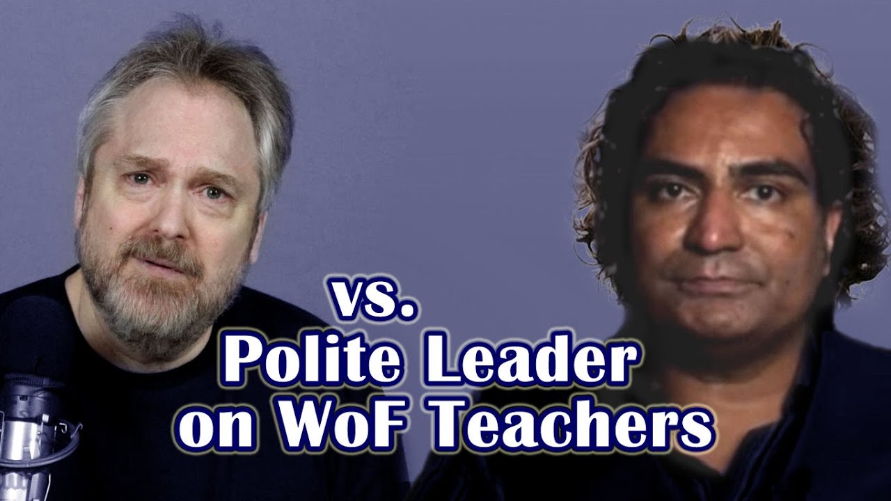 Rebutting Alan Hunter (aka Polite Leader) on 