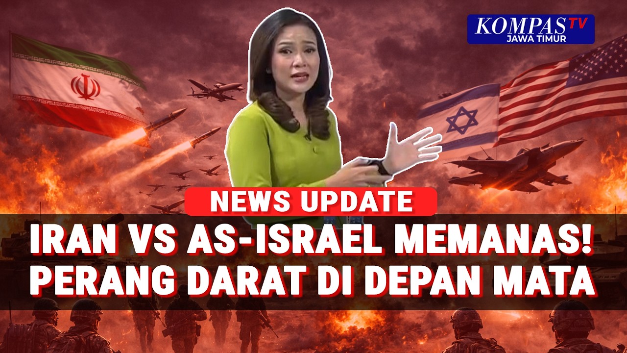 Perang Iran vs AS–Israel Memanas, Kekuatan Militer Seimbang! Trump Jawab Tantangan Pertempuran Darat