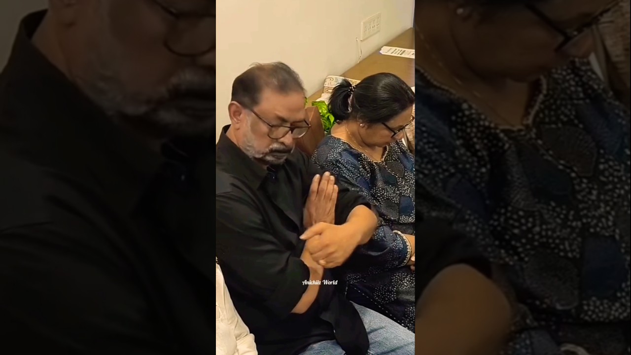 🙏Lal and his wife burst into tears at the funeral home#anichiiz#festival#anima#sreenivasan#mohanlal#lal#art