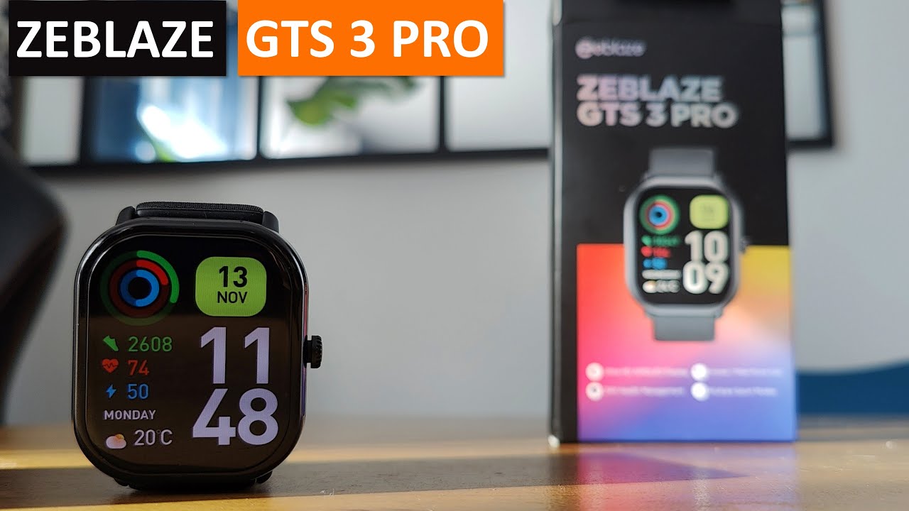 Zeblaze GTS 3 Pro - Super prix pour une bonne montre peu sportive