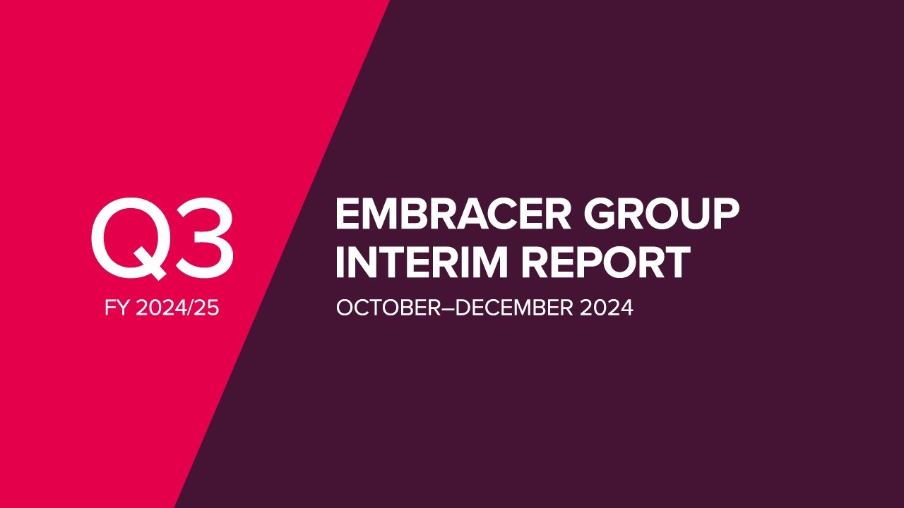 EMBRACER GROUP INTERIM REPORT Q3 FY 2024/25 (October-December 2024)