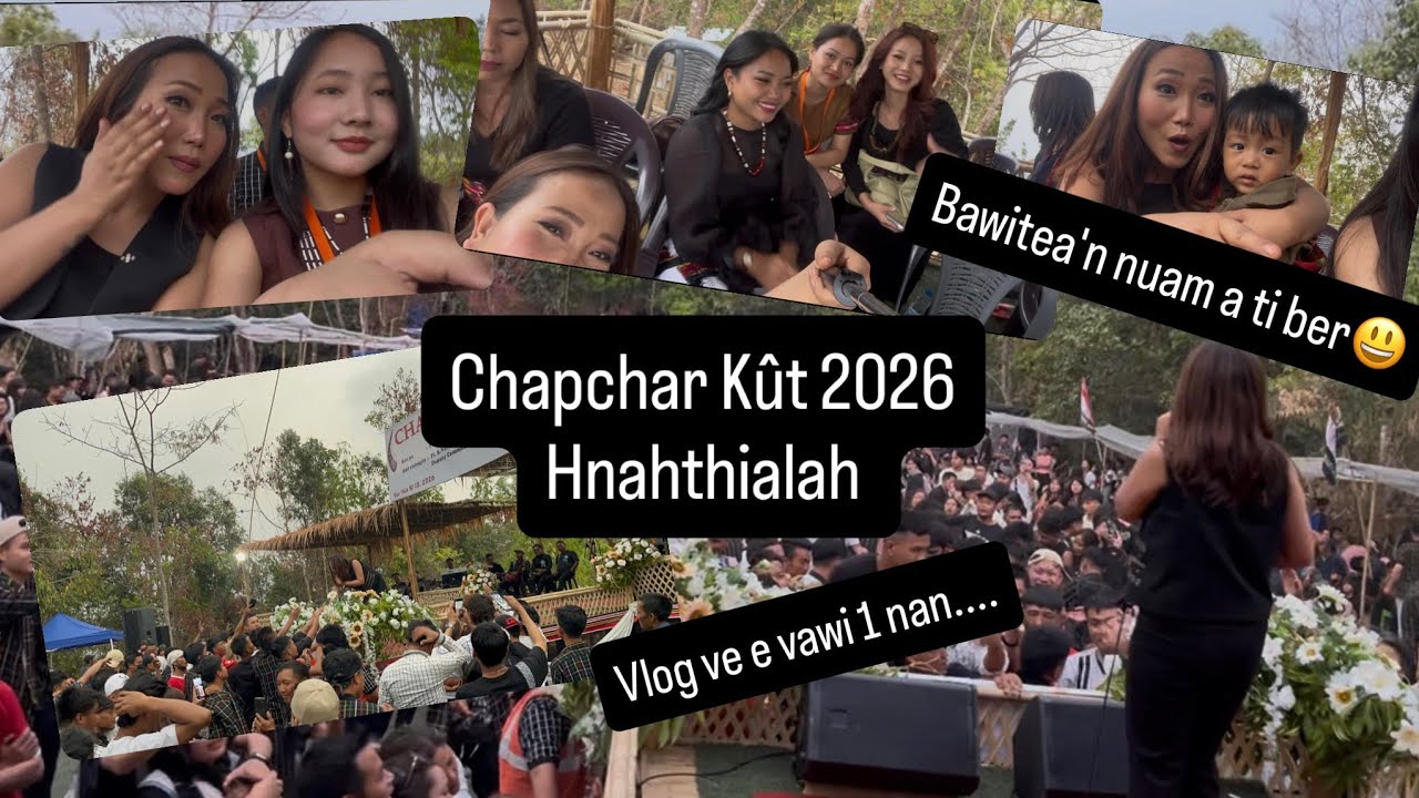 Chapchar Kût Hnahthialah | VLOG 1