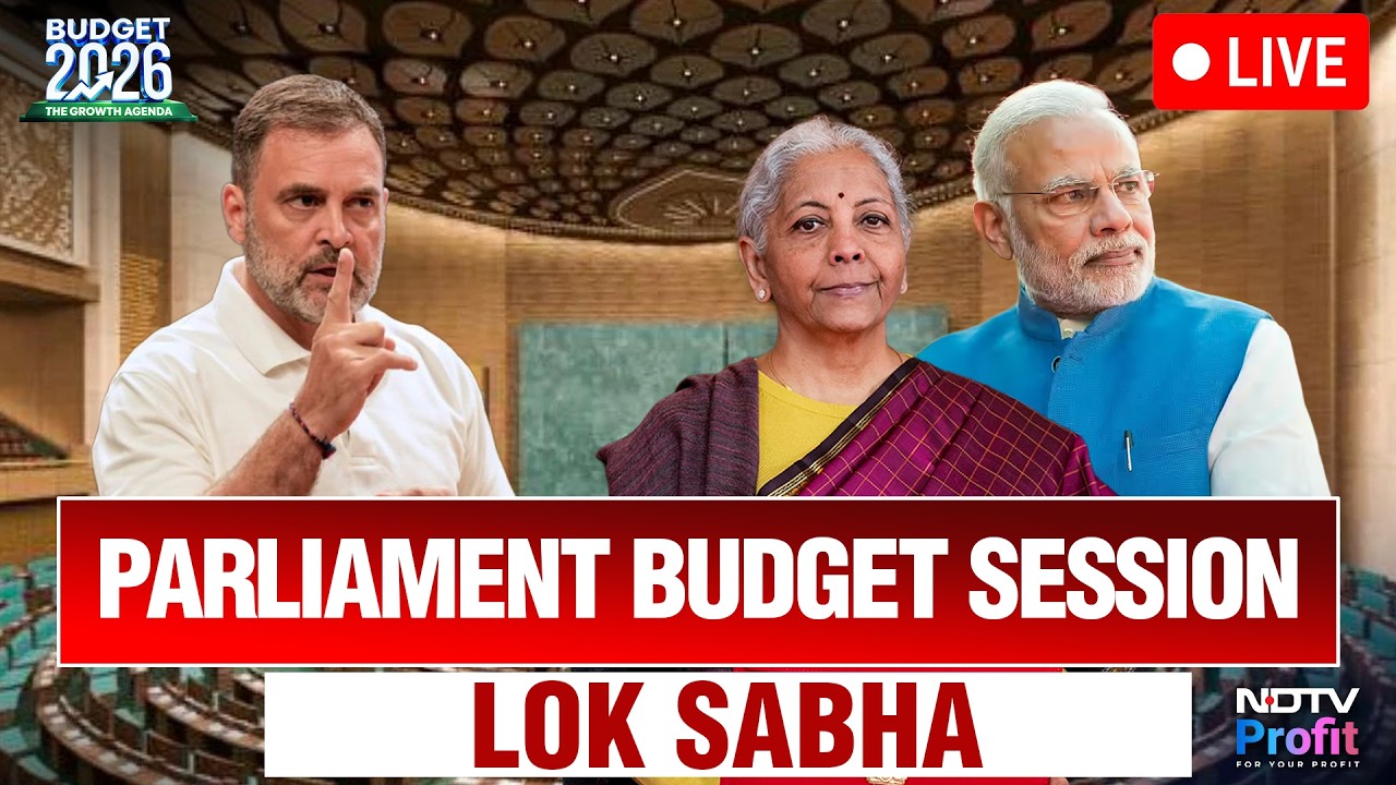 LIVE: Budget Session of Parliament, Debate on President's address| Lok Sabha |PM Modi Vs Opposition