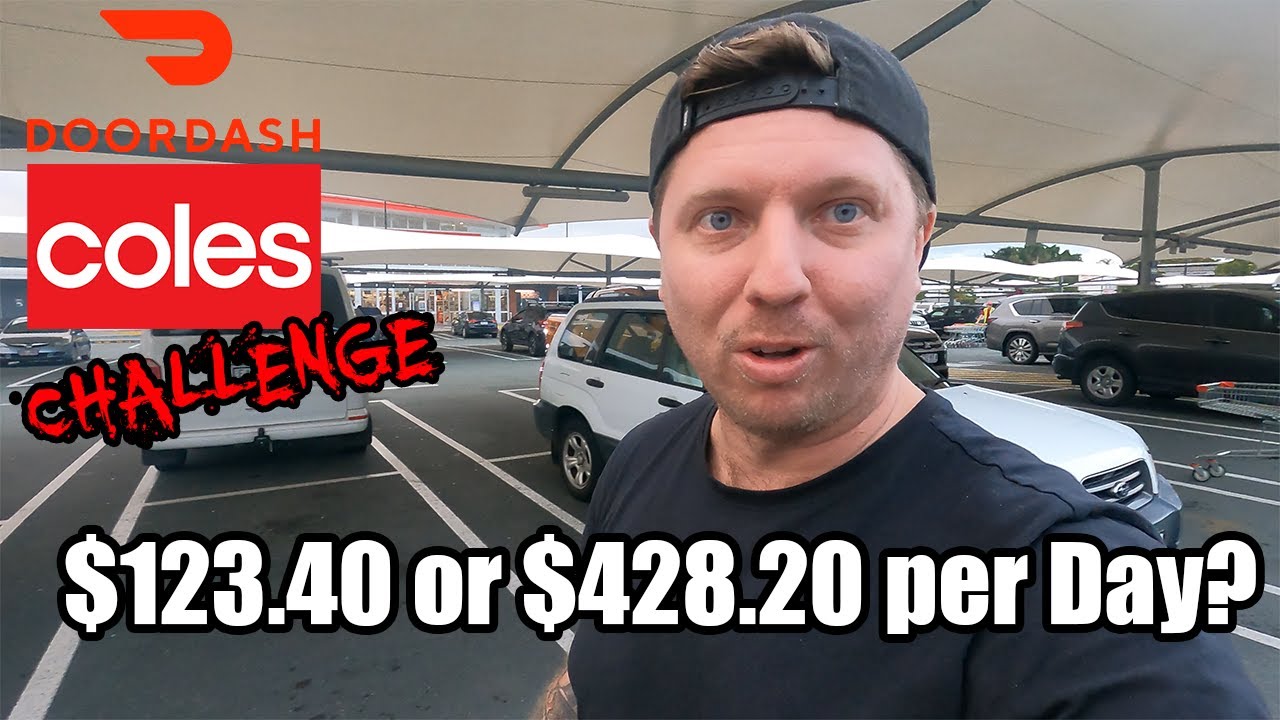Doordash Coles - 13 Hour Shopping  Challenge - How Much Can You Earn Attempt #1