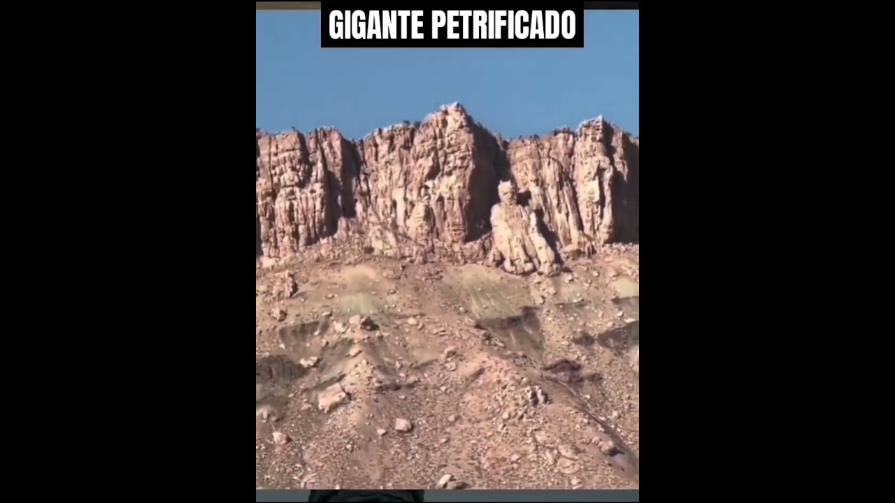 Gigante Petrificado? 🤔🤔#misterio #gigantes #antig&uuml;edad