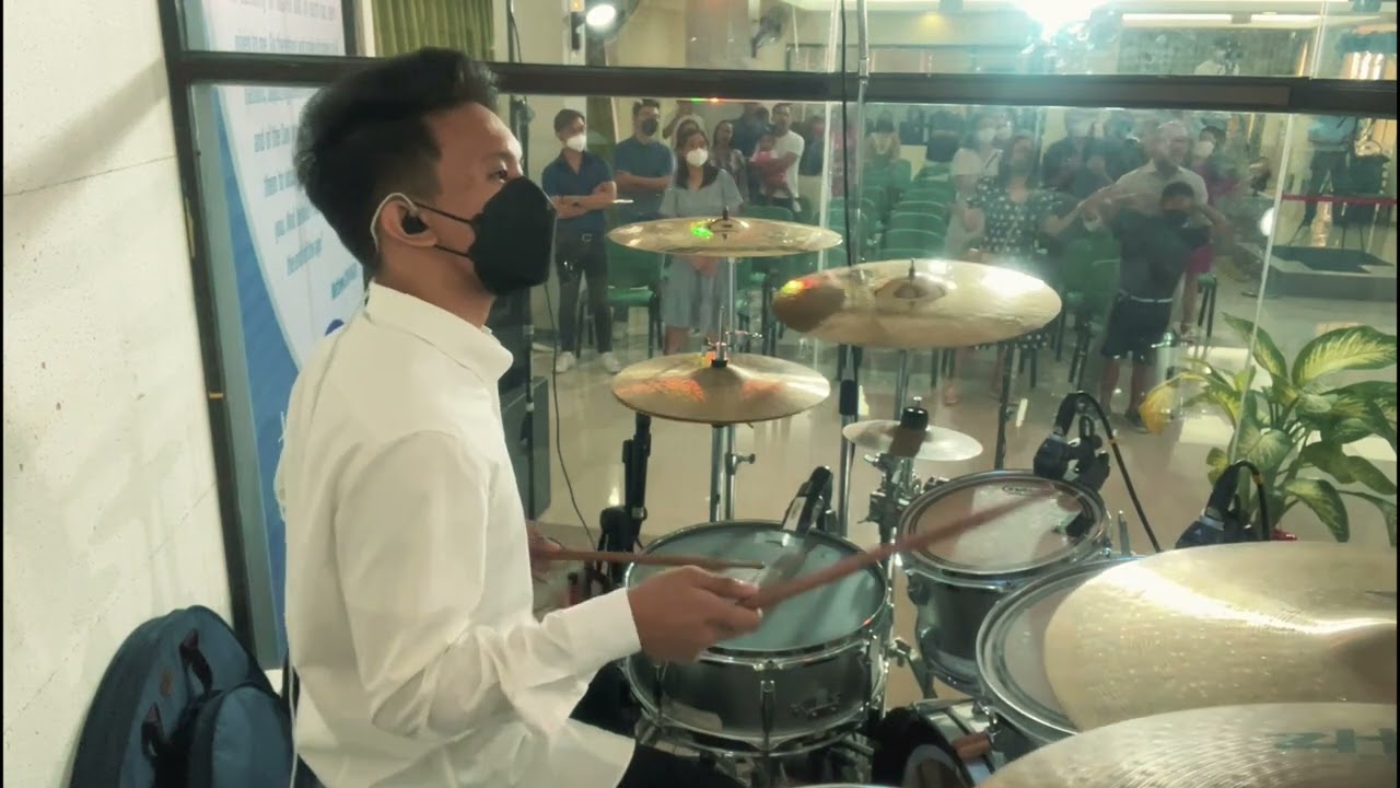 Two Hands One Heart Drum Cover [Jan 1 Service]