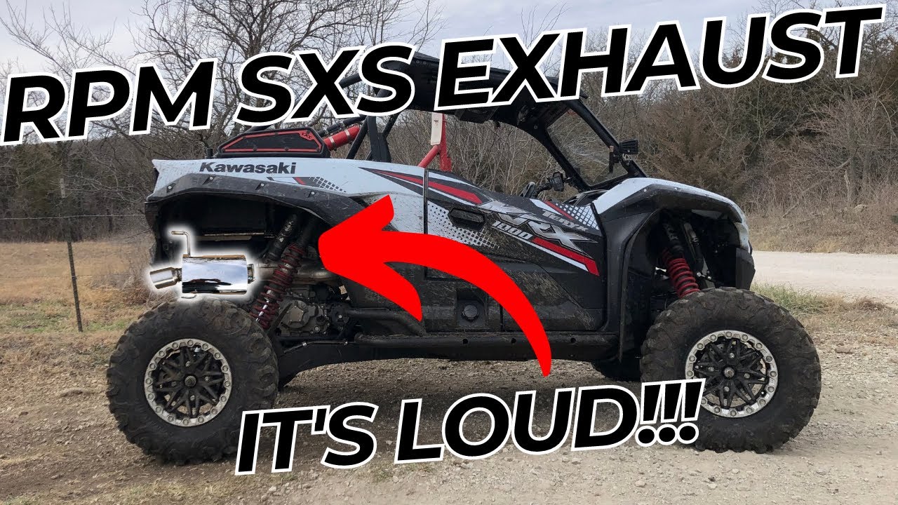 KRX 1000 RPM Slip On Exhaust - It's INSANE!