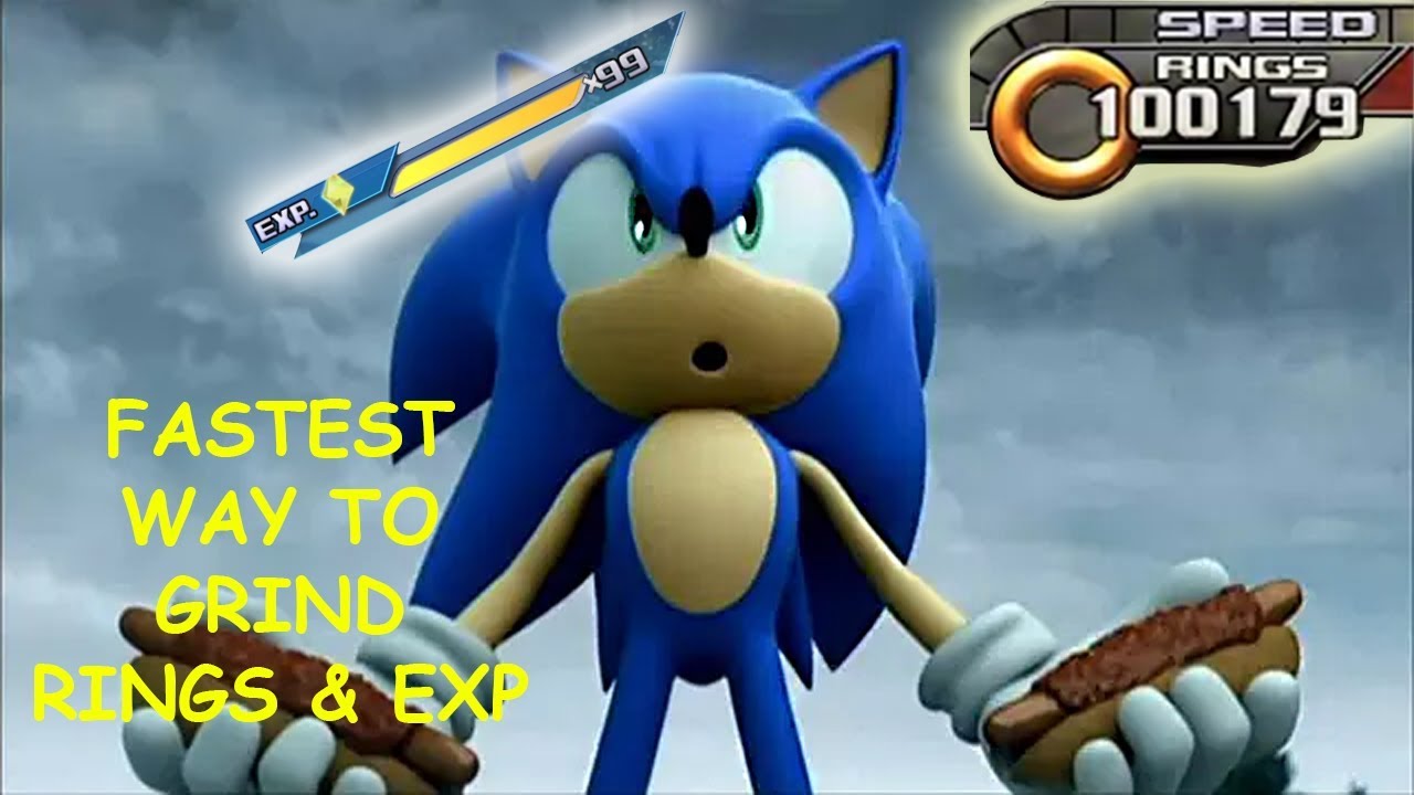 Sonic Unleashed Infinite Ring/EXP glitch