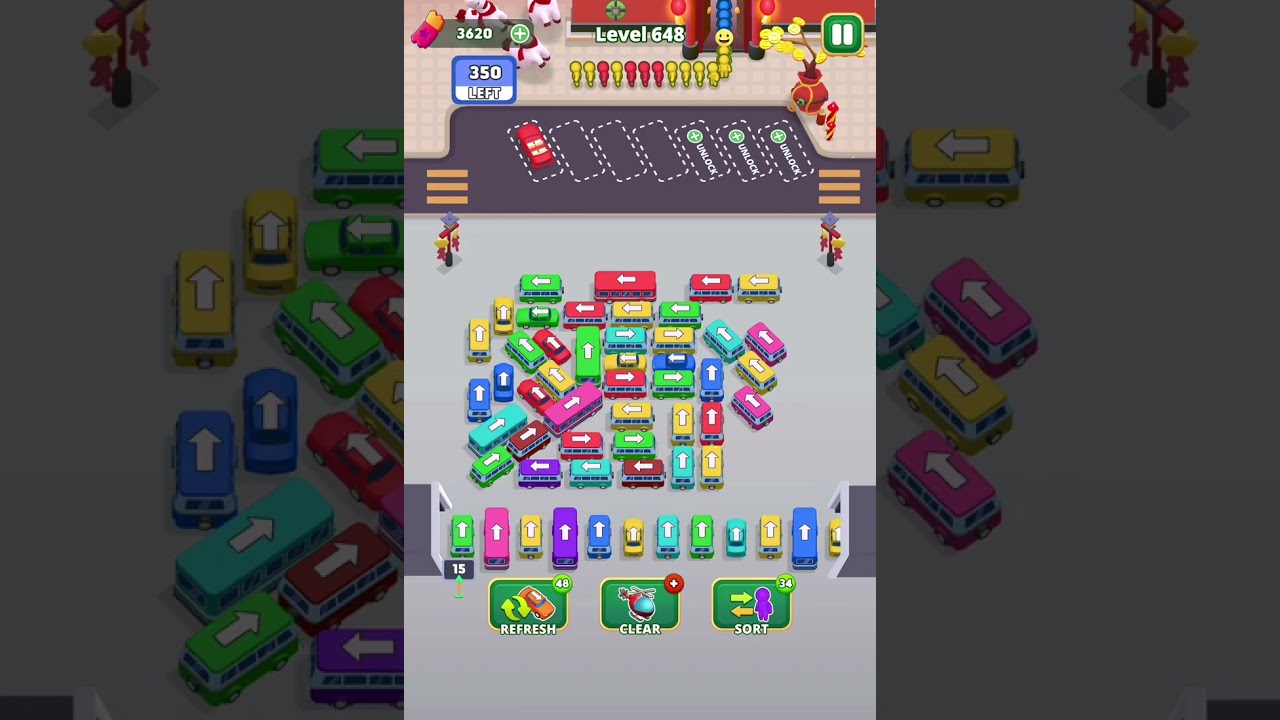 Bus Escape: Traffic Jam Level 646-647-648-649-650