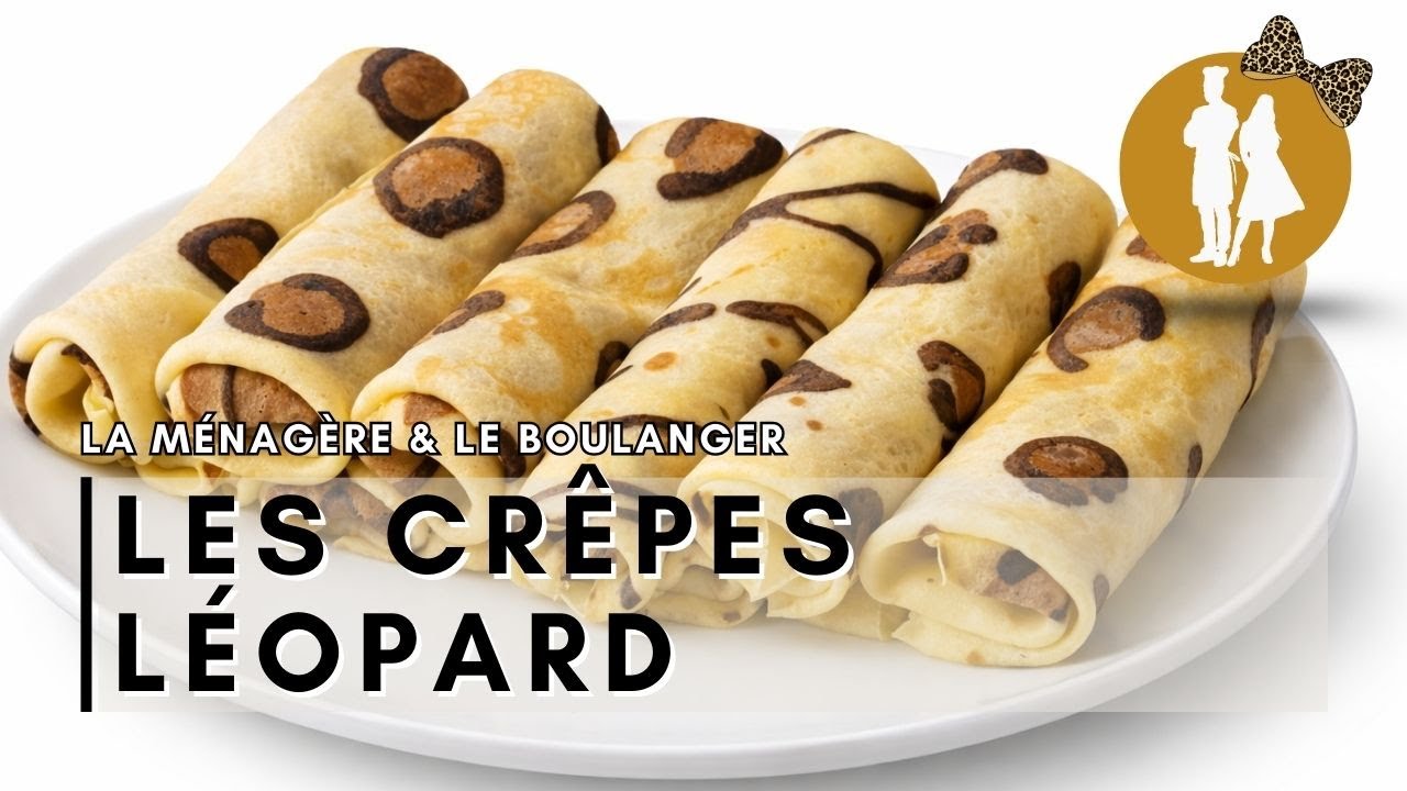RECETTE DE CRÊPES LÉOPARD : EFFET GGRRRAAOOUUH 🐆