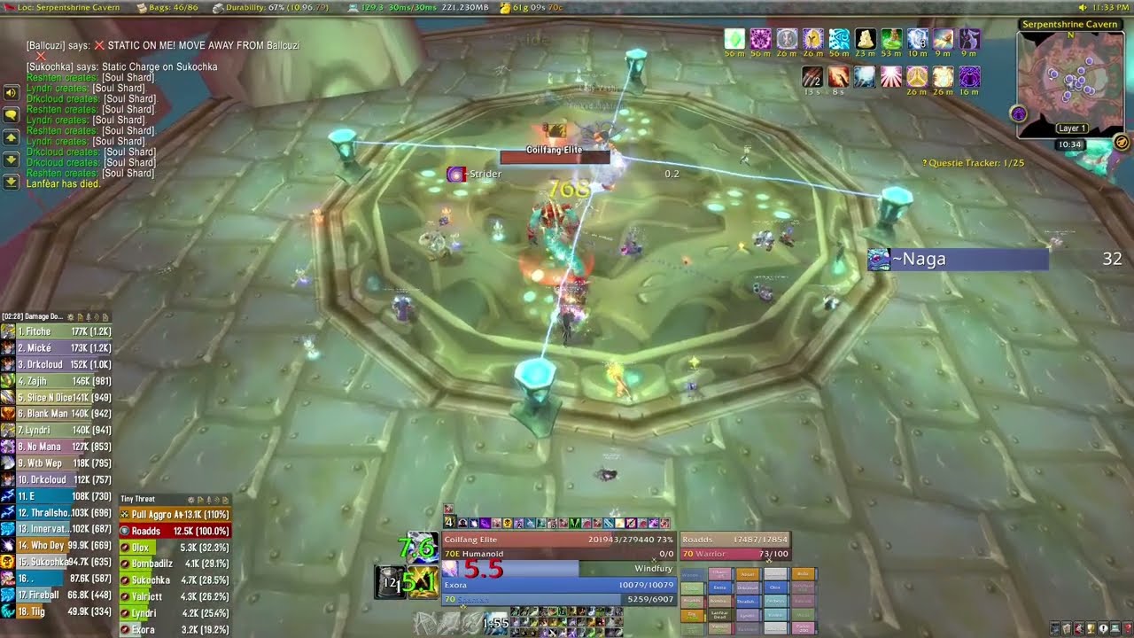 =Valorous= "LOST TAPES" PRE NERF Lady Vashj - Tier 5 Serpentshrine Cavern - Enhancement Shaman POV