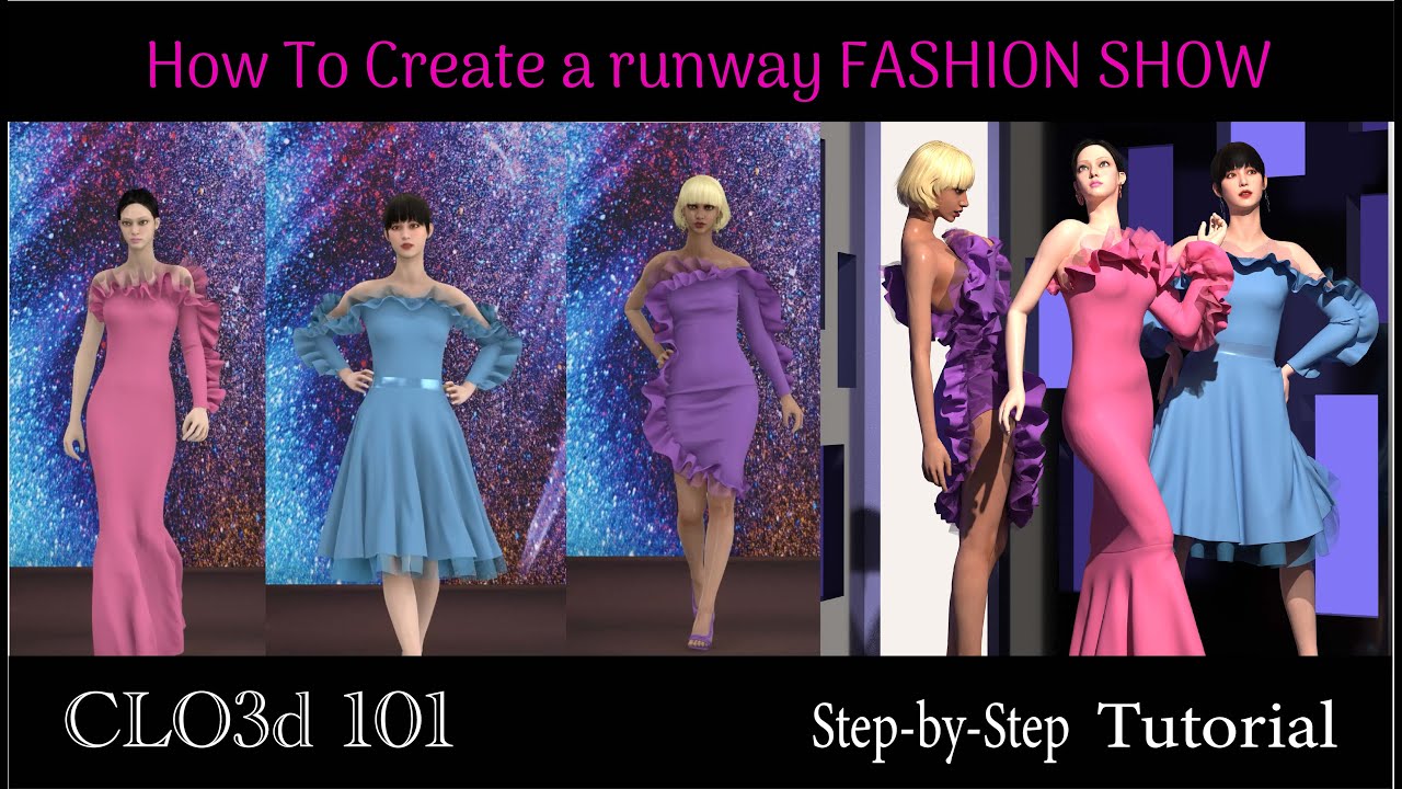 how to create a runway fashion show