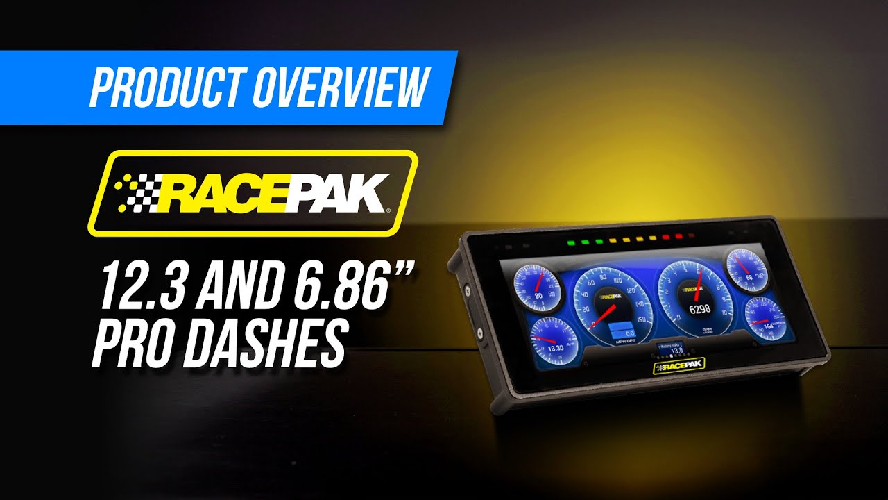 Introducing RacePak Dash Displays Available in 6.86
