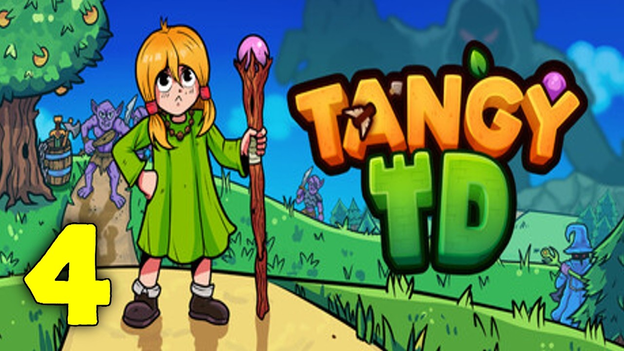 Tangy TD Walkthrough Part 4 Level 8 - Skeleton_King - Ending | No Commentary
