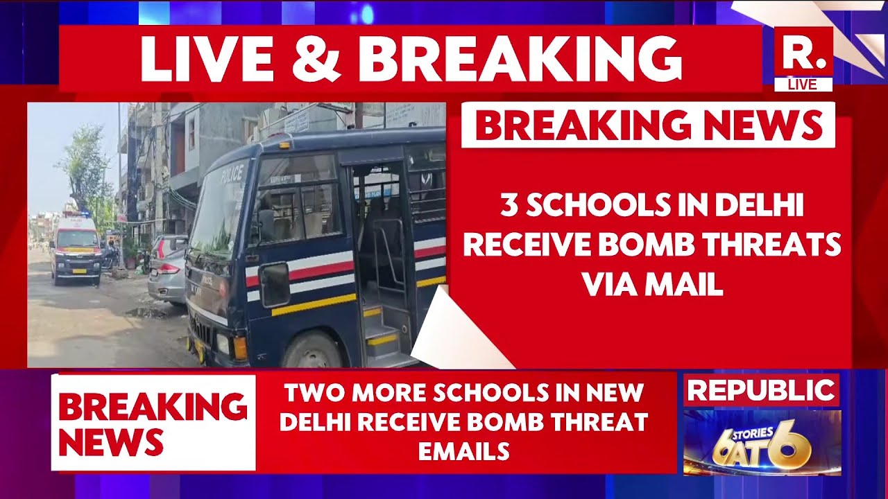 3 Delhi Schools Receive Bomb Threats Via Email | Multiple Institutions Evacuated After Email Alerts