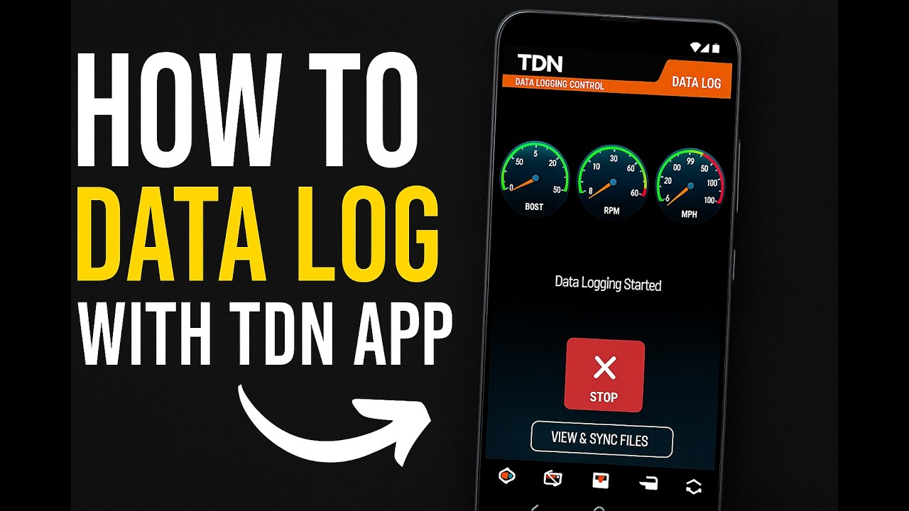 How to Data log with the RTD4 Using the TDN App (Step-by-Step Tutorial)