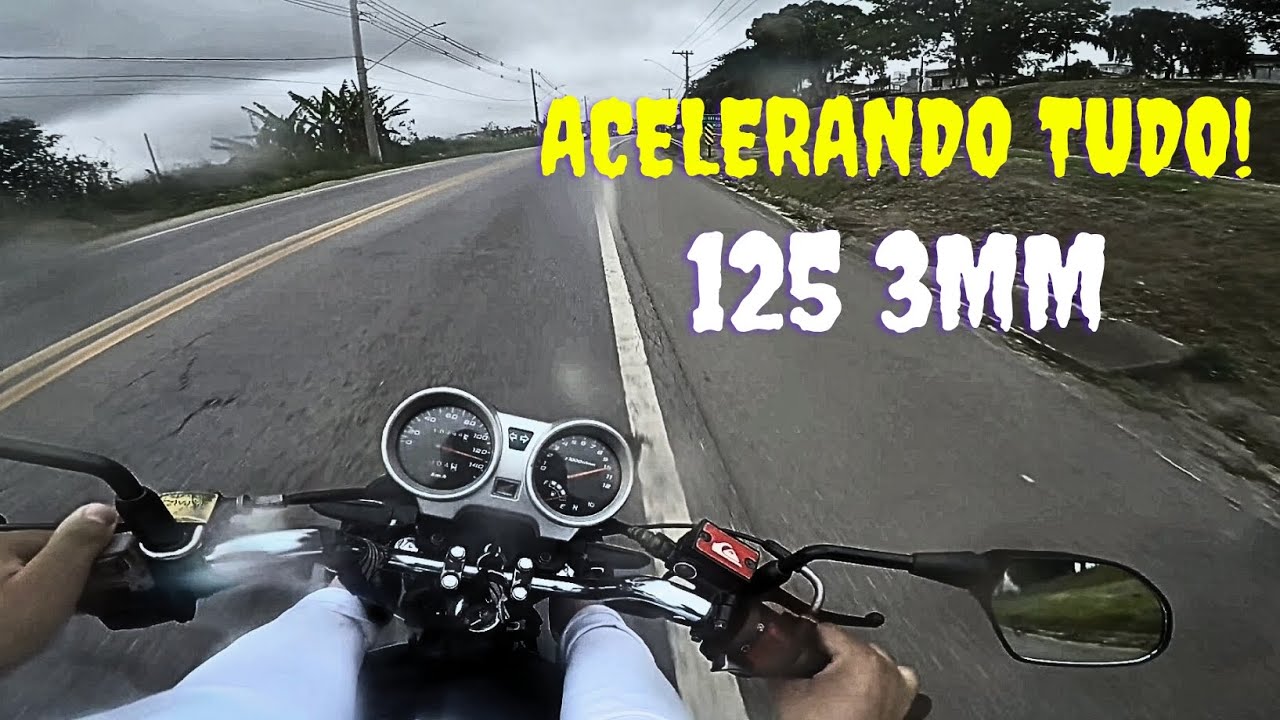 Atrasado de Titan 125 3mm