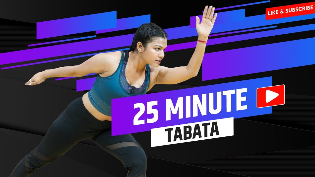 25 Min Tabata Workout | Blast Belly Fat & Tone Your Body!