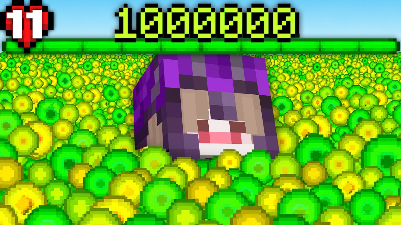 Minecraft'ta 1.000.000 LEVEL OLDUM | Hardcore 11