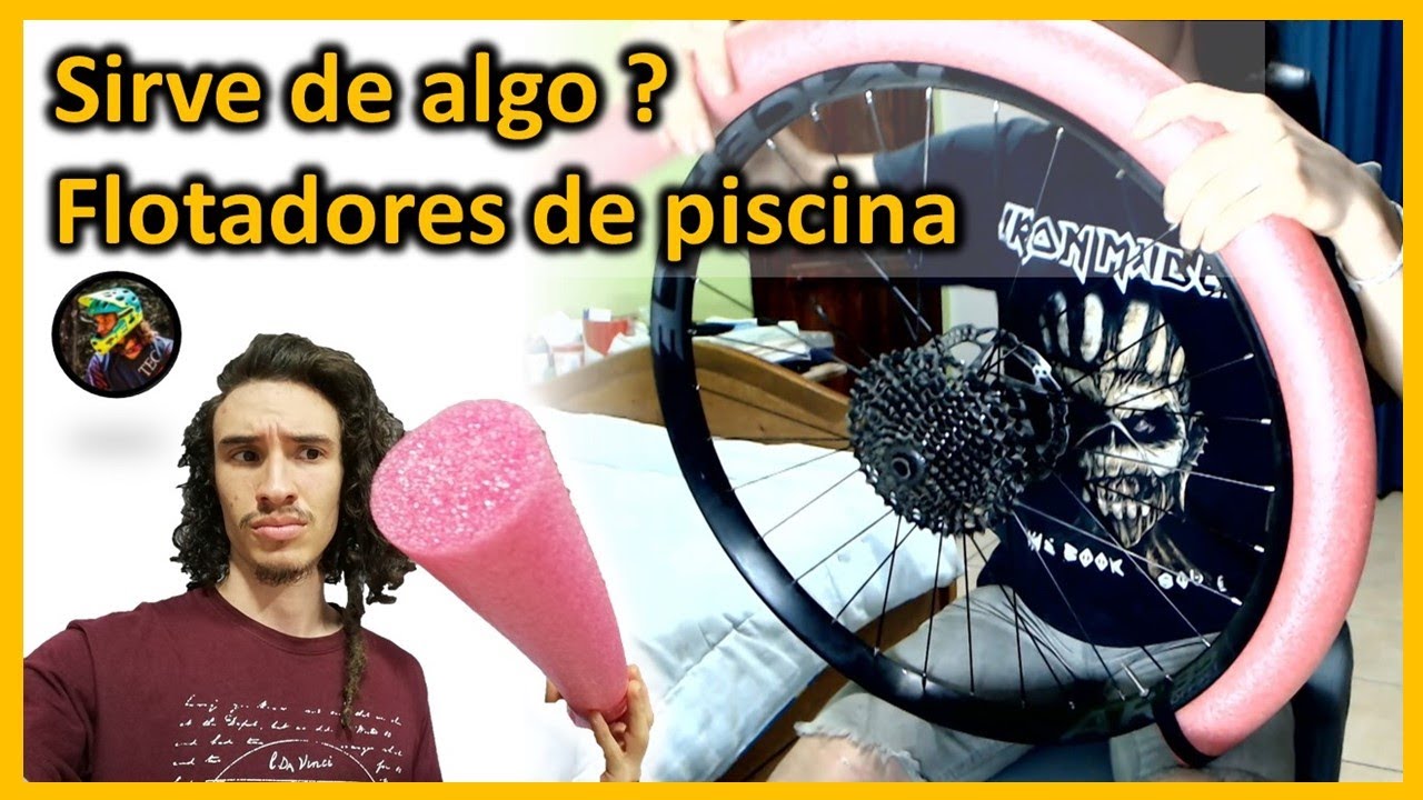 Porque le puse Flotadores de Piscina a la llanta?