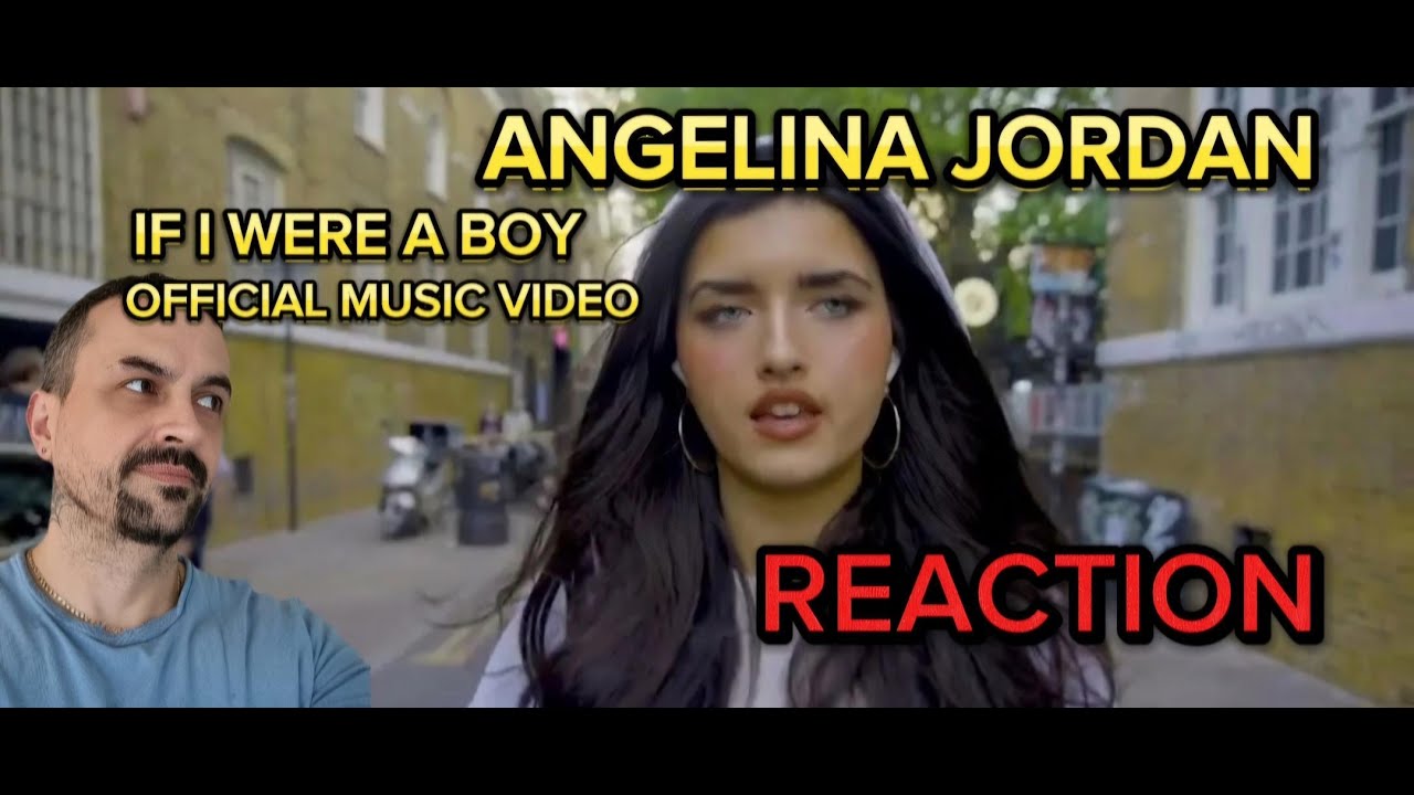 Angelina Jordan - If I Were A Boy (Official Music Video) reaction