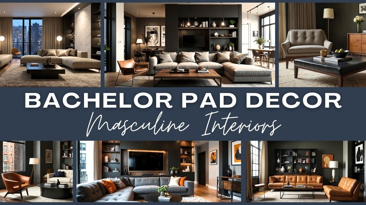 Stylish Bachelor Pad Decor Ideas | Modern & Sophisticated Apartment Makeover